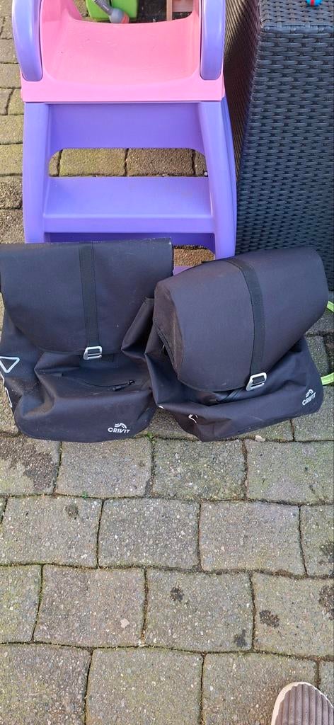 Crivit Fietstassen - Set van 2, Fietsen en Brommers, Fietsaccessoires | Fietstassen, Ophalen of Verzenden, Gebruikt, Crivit