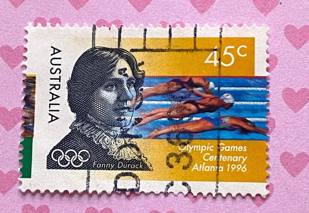 Australie gestempeld 292 => Olympic Games Atlanta 1996