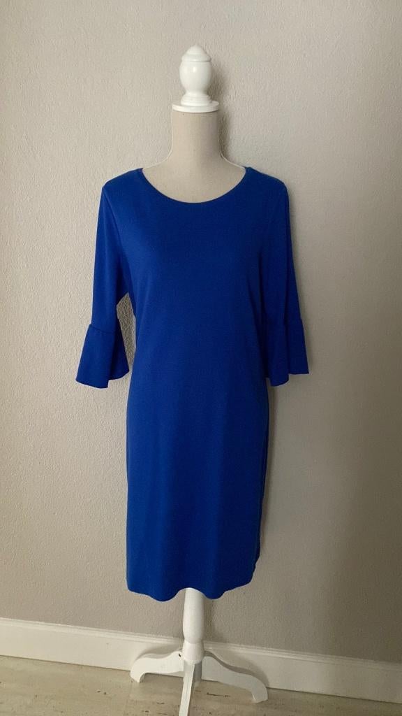 Jurk Kobalt Blauw Maat L HEMA, Blauw, Maat 42/44 (L), Ophalen of Verzenden, Zo goed als nieuw