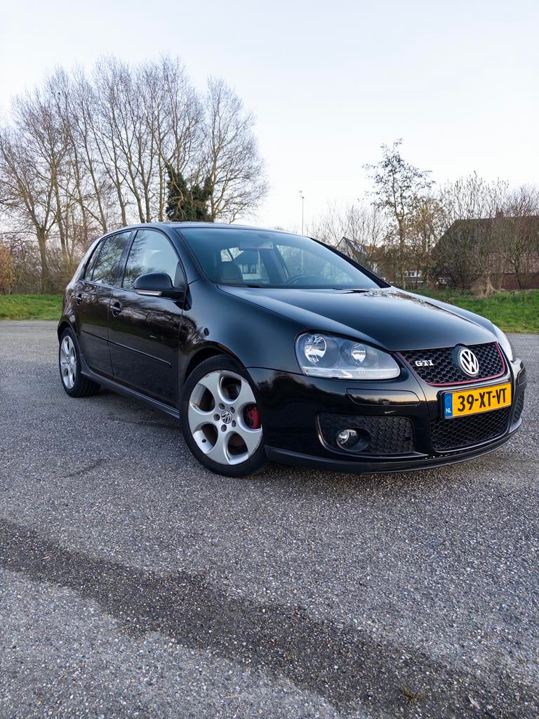 Volkswagen Golf 2.0 GTI 147KW 2007 Zwart, Auto's, Volkswagen, 4 cilinders, Zwart, Origineel Nederlands, Bedrijf