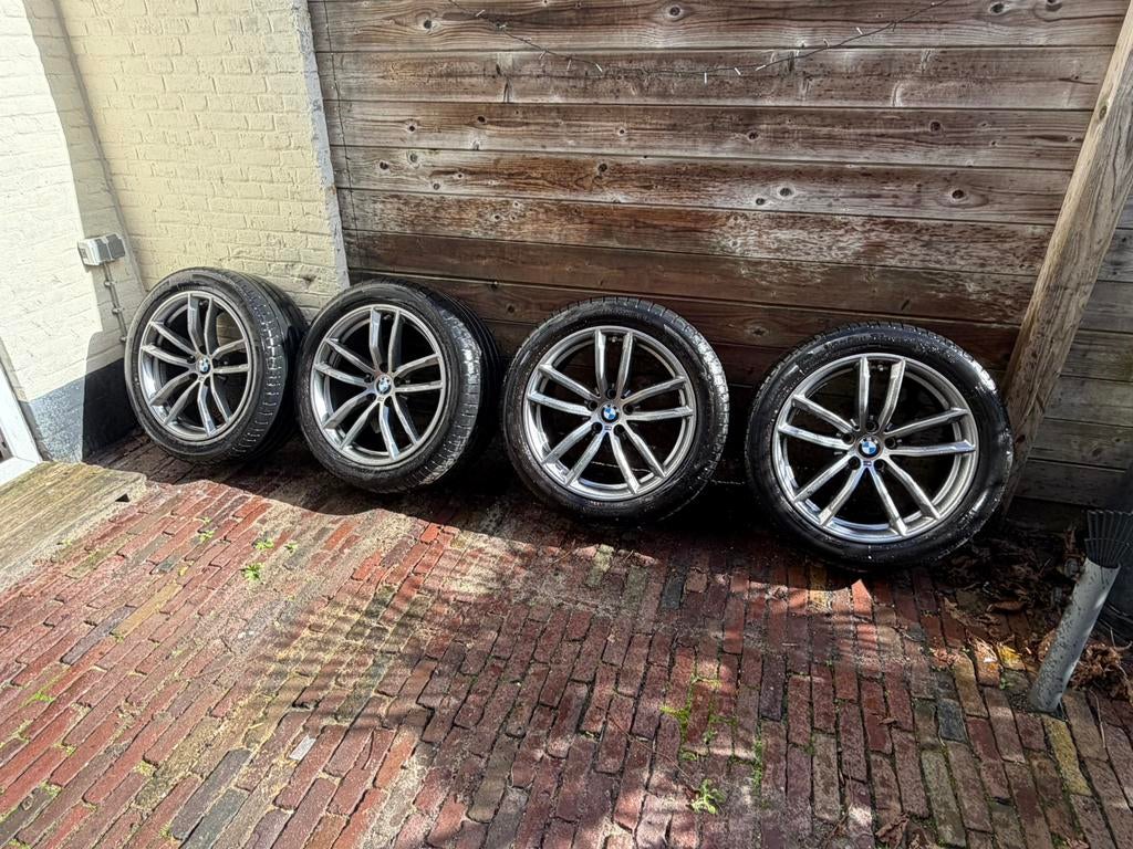 Bmw Breedset 18inch 662M 5 serie G30 G31 8 serie G14 G15 G16, Auto-onderdelen, Banden en Velgen, Ophalen, 18 inch, 245 mm, Banden en Velgen