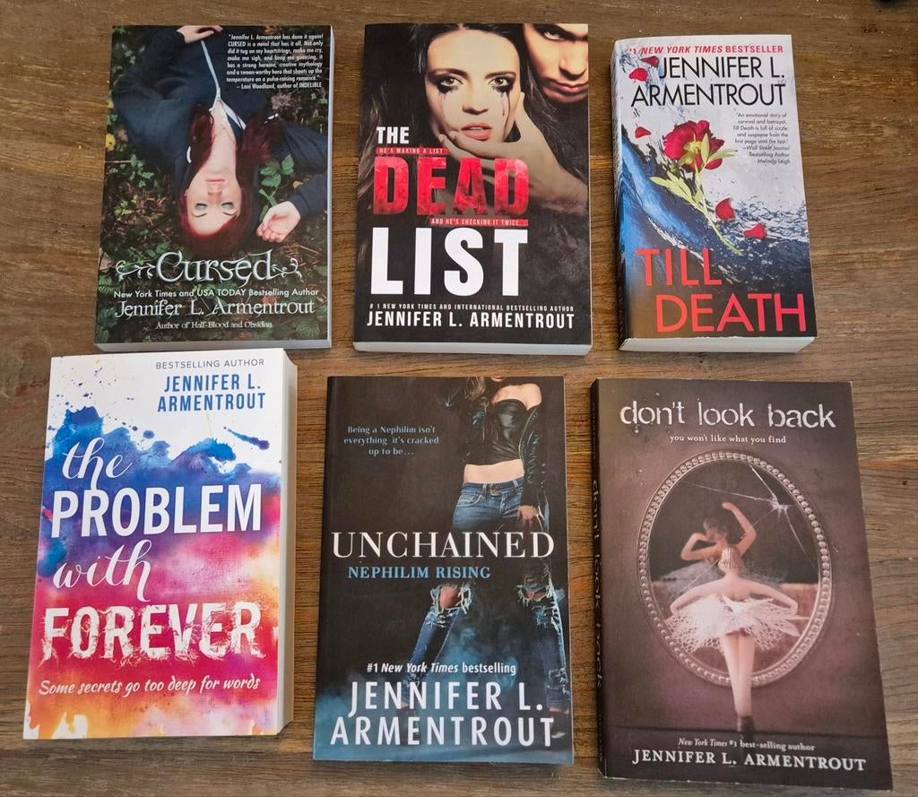 Jennifer L. Armentrout - 6 losse boeken (Engels), Ophalen of Verzenden