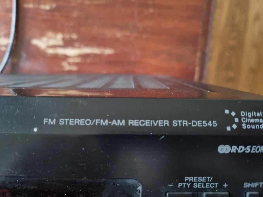 Sony STR-DE545 FM Stereo/FM-AM Receiver, Audio, Tv en Foto, Versterkers en Receivers, Ophalen of Verzenden, Sony