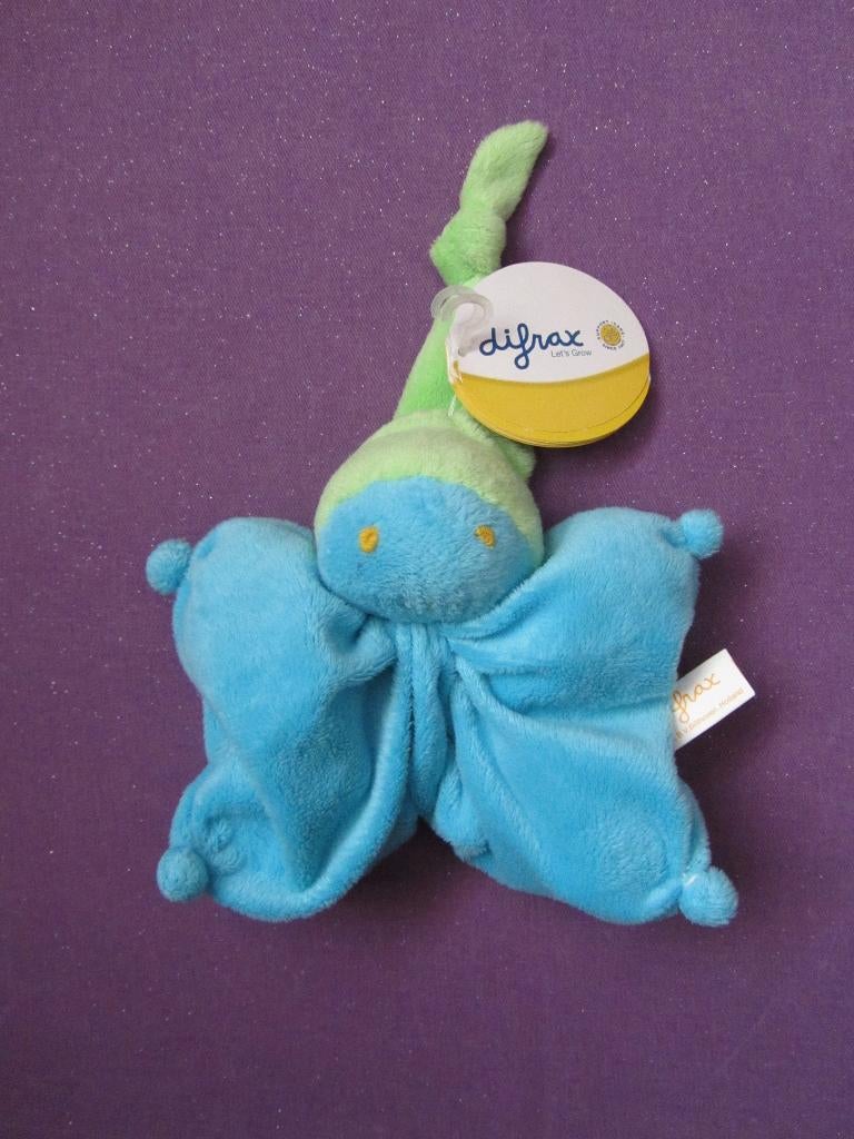 DIFRAX Knuffeldoekje POPJE **Nieuw met Kaartje**, Ophalen of Verzenden, Nieuw, Overige typen, Met label