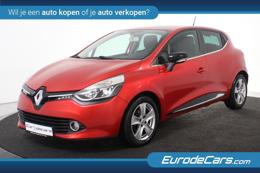Renault Clio 0.9 TCe Expression Navigatie*Airco*Cruise Contr, Auto's, Voorwielaandrijving, Stof, Zwart, 540 kg