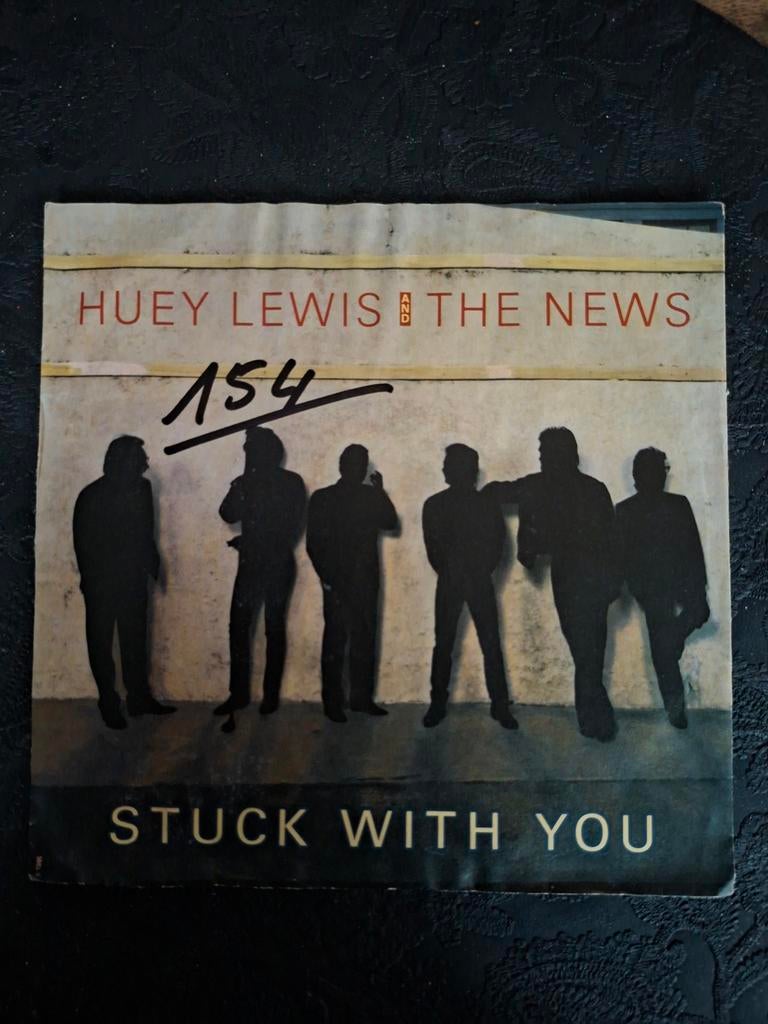 Huey Lewis and the News - Stuck with you, Ophalen of Verzenden, Gebruikt, Pop