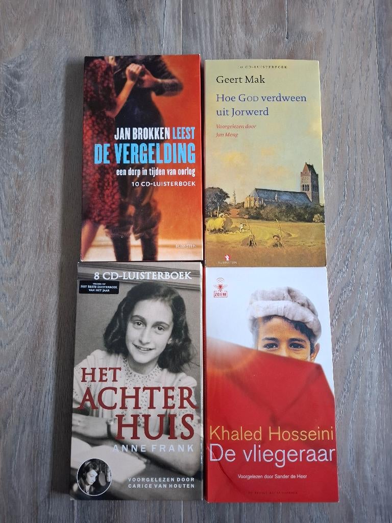 Luisterboeken diversen, Boeken, Luisterboeken, Ophalen of Verzenden, Cd