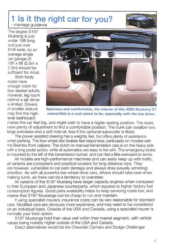 Ford Mustang Fifth generation / S197 2005-2014, Verzenden