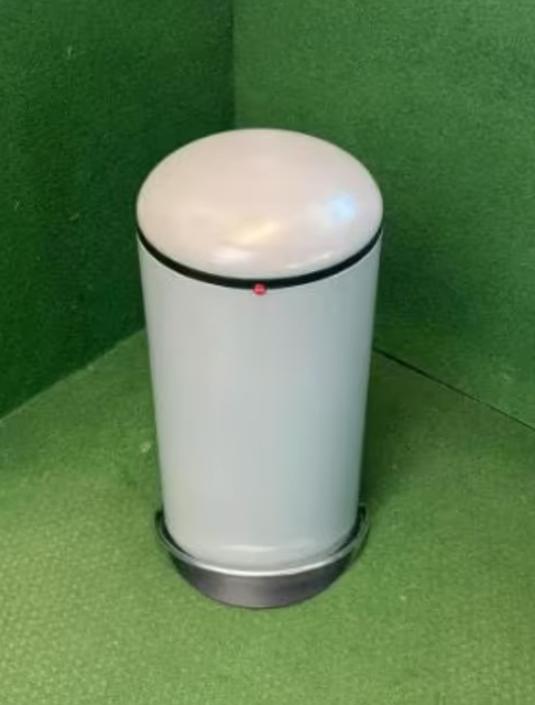 Hailo Harmony L Pedaalemmer 20L - Zilver/Zwart, Hailo, Nieuw, 20 tot 30 liter, Metaal