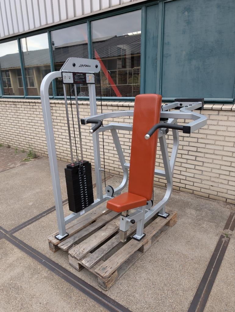 Shoulder press, Ophalen, Krachtstation, Armen, Zo goed als nieuw