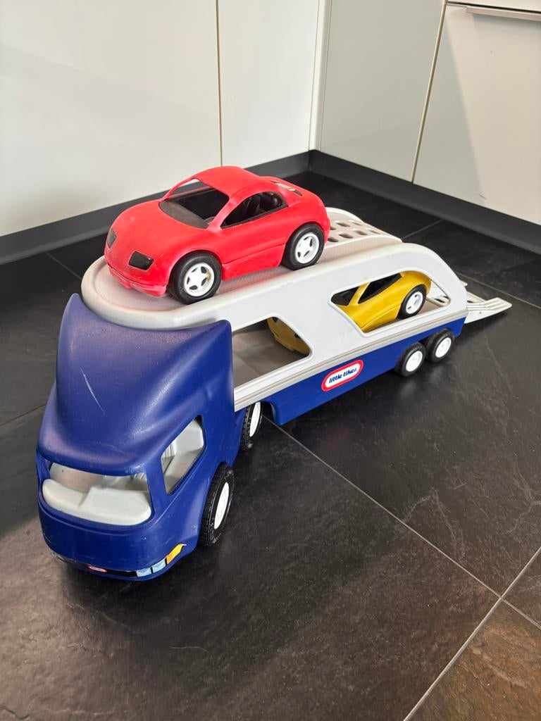 Little Tikes Oplegger met 2 Auto's, Ophalen, Gebruikt