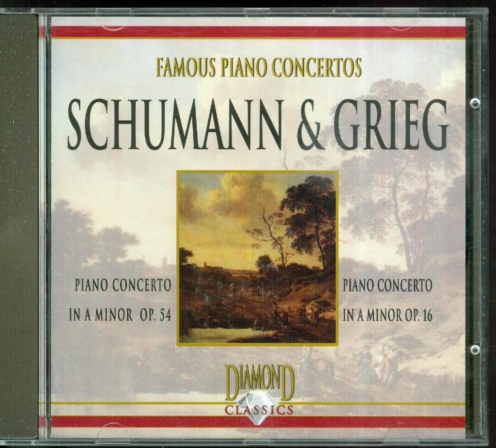 Cd: Piano Concertos - Schumann & Grieg {2626}, Ophalen of Verzenden, Romantiek, Gebruikt, Orkest of Ballet