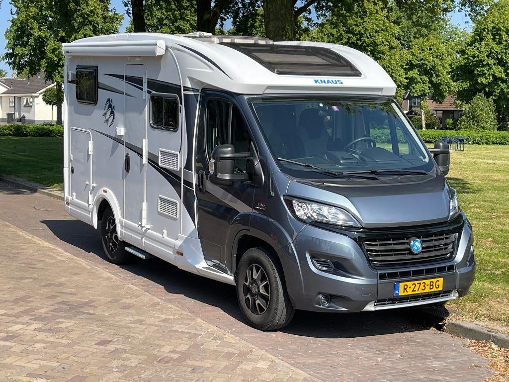 Knaus Van Ti 550MD 2018/69dkm - nieuwe riem en banden, Startonderbreker, Koelkast, Ringverwarming, Fiat
