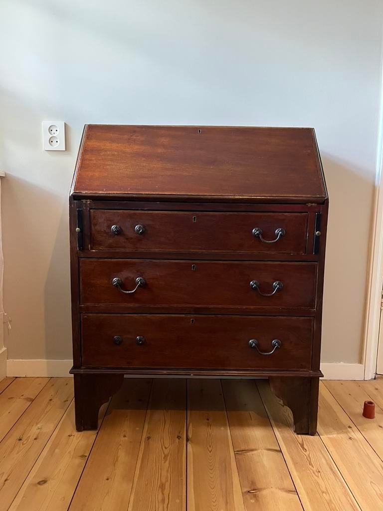 Antiek bureau, Huis en Inrichting, Kasten | Secretaires, Ophalen, Gebruikt