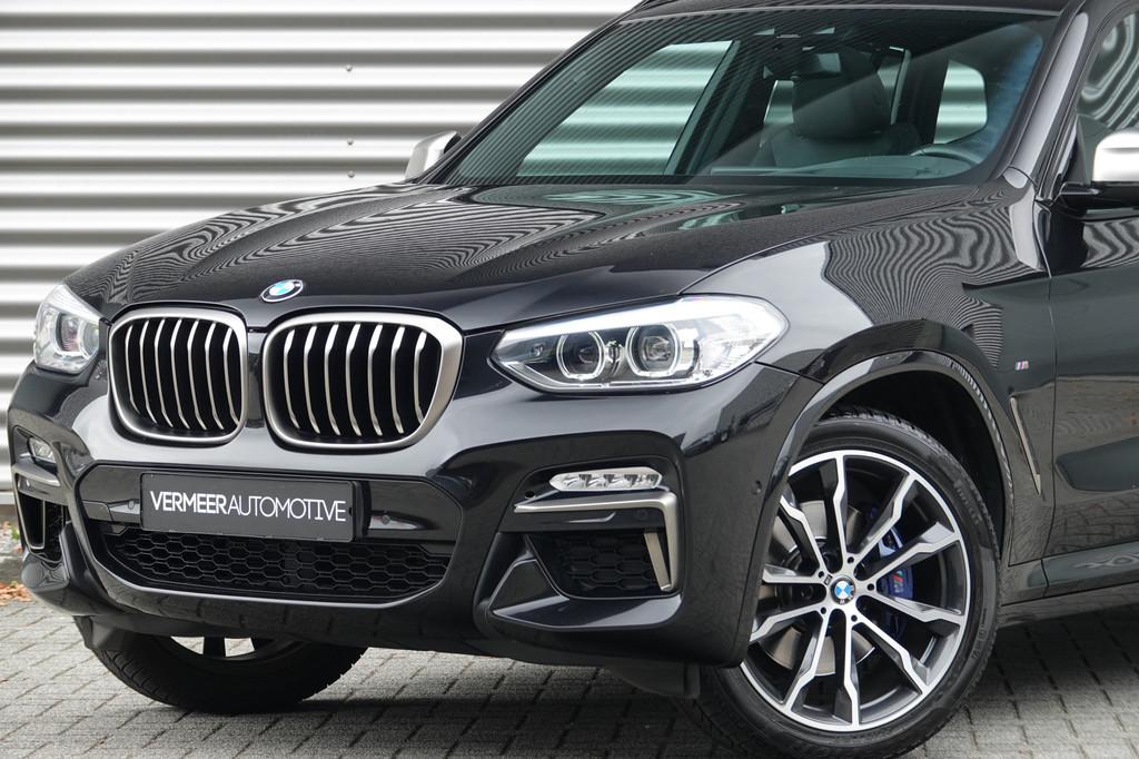BMW X3 M40i xDrive High Executive M Sport | Pano | Trekhaak, Auto's, BMW, Automaat, 12 maanden, Gebruikt, Leder en Stof