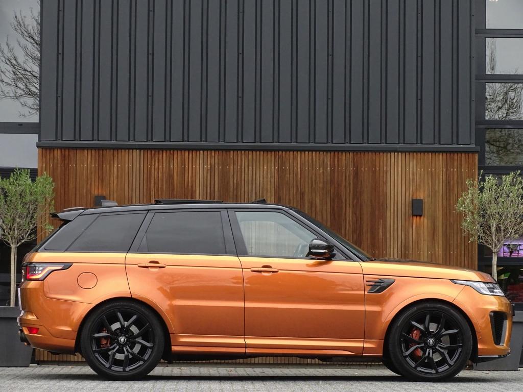 Land Rover Range Rover Sport 5.0 V8 576PK SC SVR SVO / Quick, Automaat, Gebruikt, Overige kleuren, Met garantie (alle)