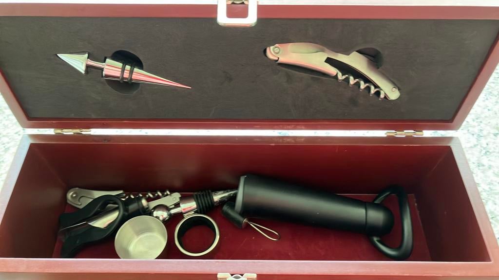 Accessoires Wijnkist, Ophalen of Verzenden, Zo goed als nieuw, Minder dan 5 flessen, Minder dan 50 cm