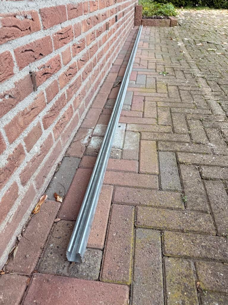 Henderson 290 Rail schuifdeur incl rollers en ophang, Doe-het-zelf en Verbouw, Ophalen, Gebruikt, IJzer, Overige typen