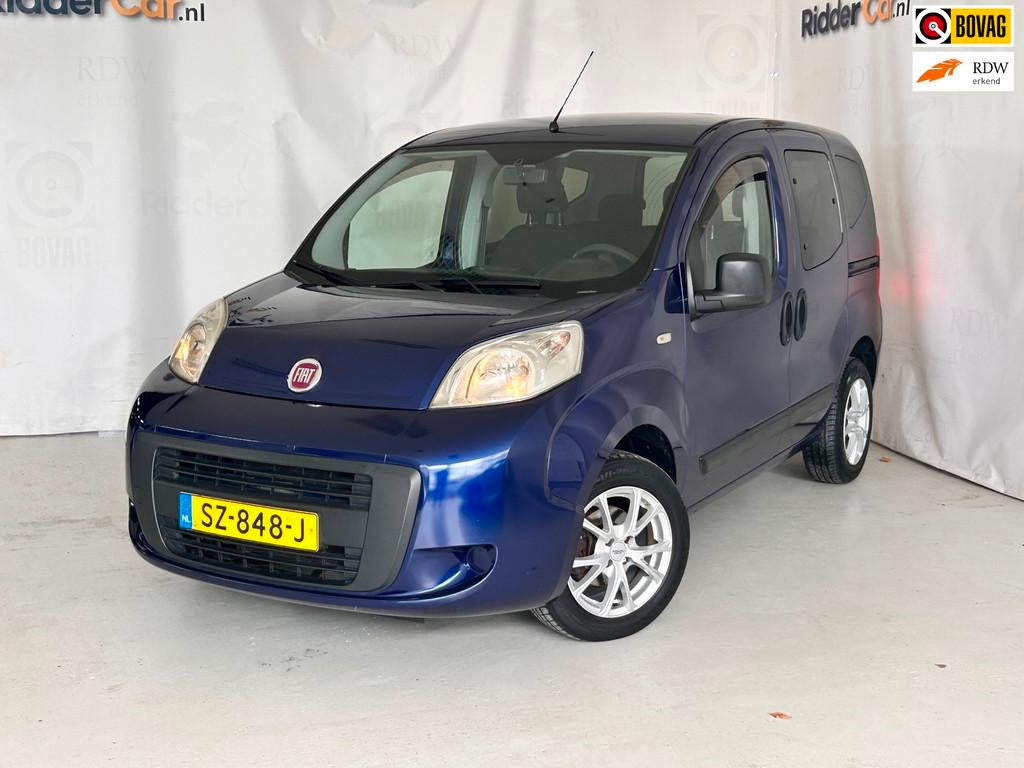 Fiat Qubo 1.4 Actual|TREKHAAK|VELGEN|RUIM|, Auto's, Voorwielaandrijving, Euro 5, 15 km/l, 4 cilinders
