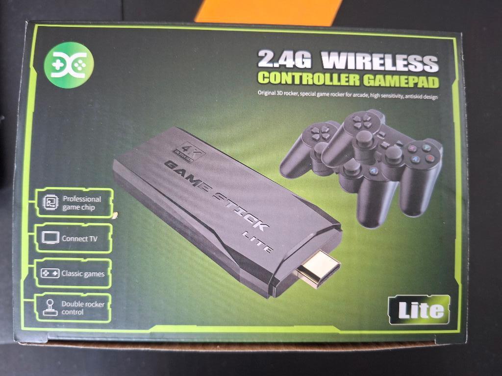 Lite Retro Game Console 4k with 2 controllers, Spelcomputers en Games, Spelcomputers | Overige, Ophalen of Verzenden, Nieuw