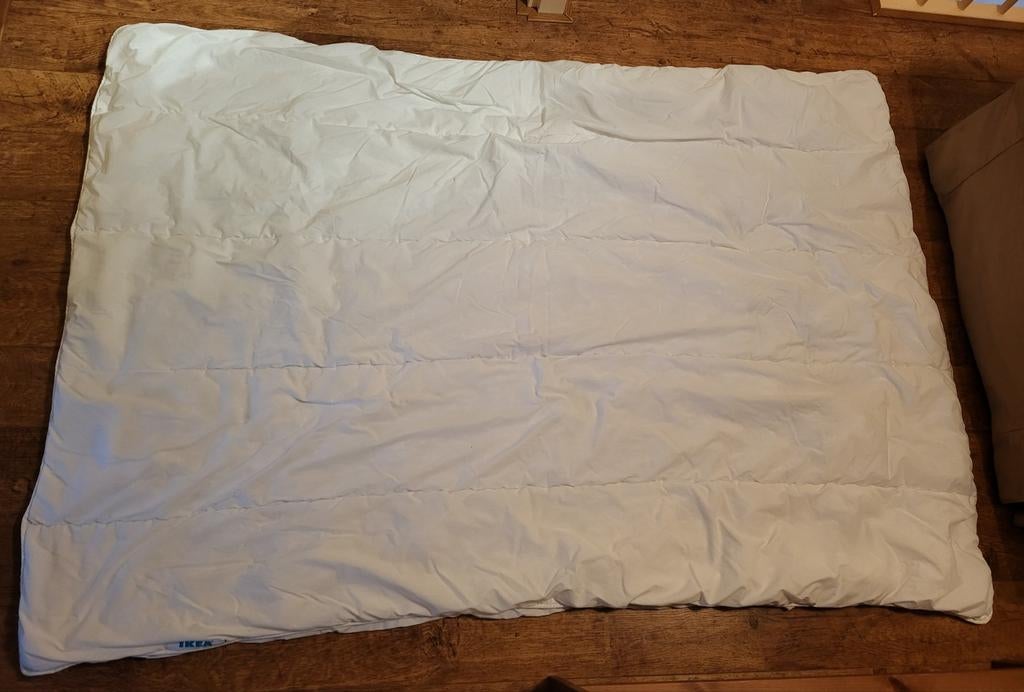 1 persoonsdekbed Mysa Strä Ikea. Vier seizoenen dekbed., Eenpersoons, Wit, Ophalen of Verzenden, Deken of Dekbed