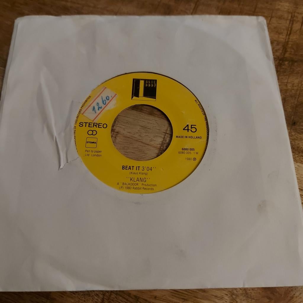 Klang / beat it, Ophalen of Verzenden, Zo goed als nieuw, Pop