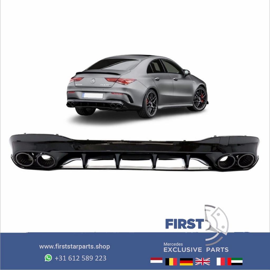 W118 C118 X118 CLA45 CLA45S AMG DIFFUSER + UITLAAT SIERSTUKK, Gebruikt, -, Ophalen of Verzenden, -