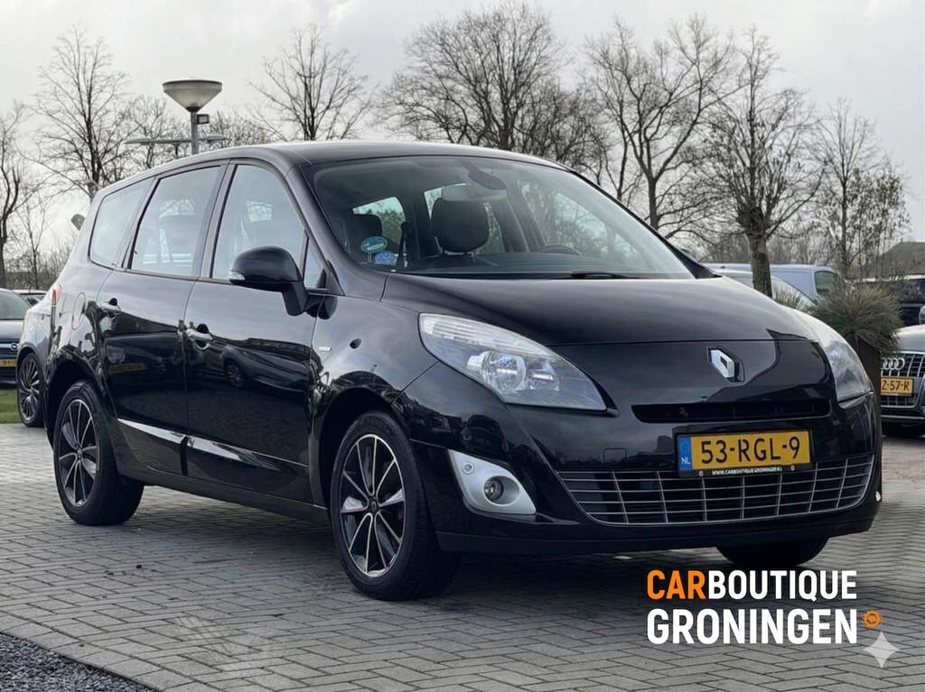 Renault Grand Scenic 1.4 TCe Bose | NIEUWE APK | TREKHAAK |, Voorwielaandrijving, Stof, Gebruikt, Zwart