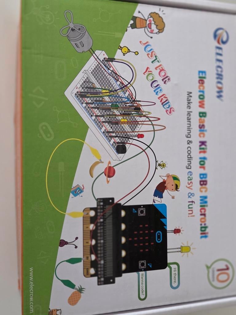 Elecrow Basic Kit voor BBC Micro:bit - Programmeren & Leren, Ophalen of Verzenden, Zo goed als nieuw