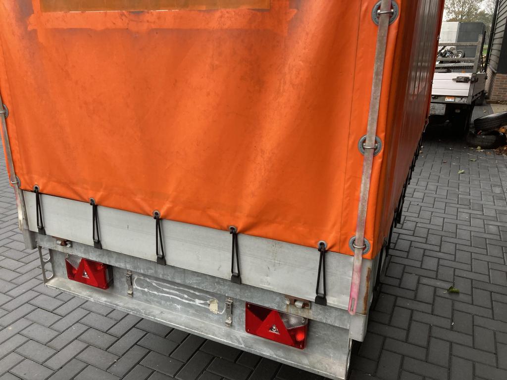 Huifaanhanger Huifaanhangwagen Plateauwagen aanhanger, Gebruikt