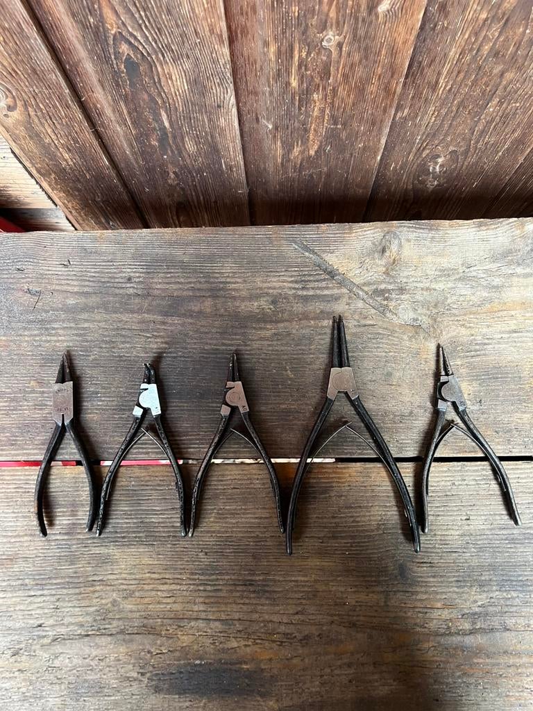 Knipex borgveer tangen, Gebruikt, Onbekend, Ophalen of Verzenden, Onbekend