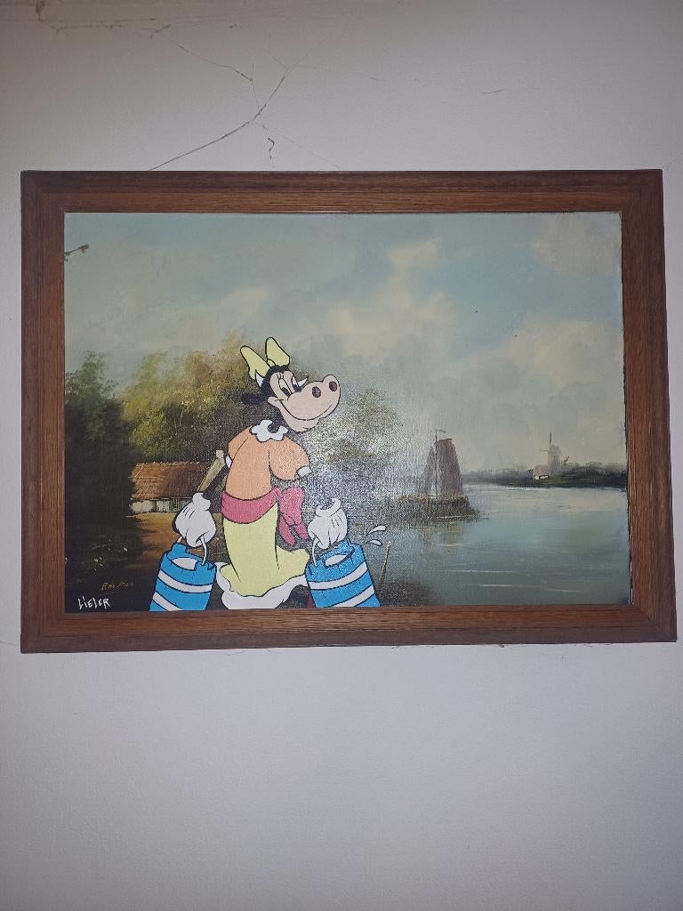 2x schilderij Pop art, Ophalen