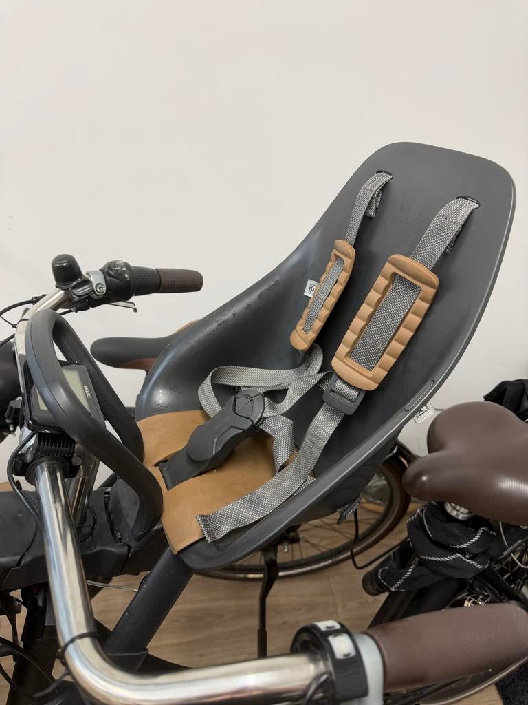 Urban Iki voorzitje met windscherm, adapter en stuurtje, Ophalen, Zo goed als nieuw, 0 t/m 18 kg, Voorzitje