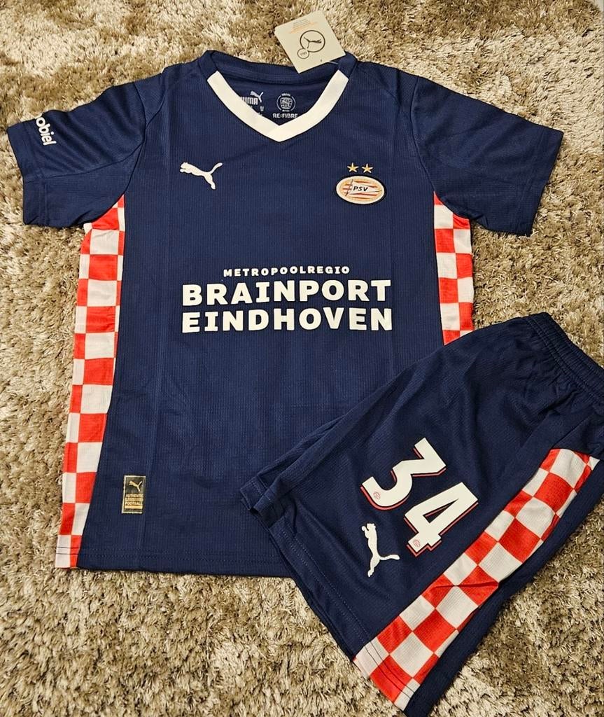 PSV Uit Shirt Maat 110 en 134 Nieuw, Maat XS of kleiner, Ophalen of Verzenden, Nieuw, Shirt