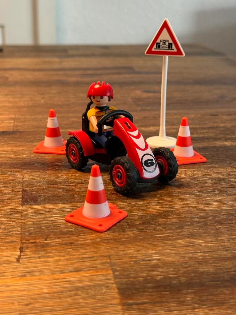 Playmobil Special PLUS Kart met coureur en pionnen, Ophalen of Verzenden, Gebruikt, Complete set