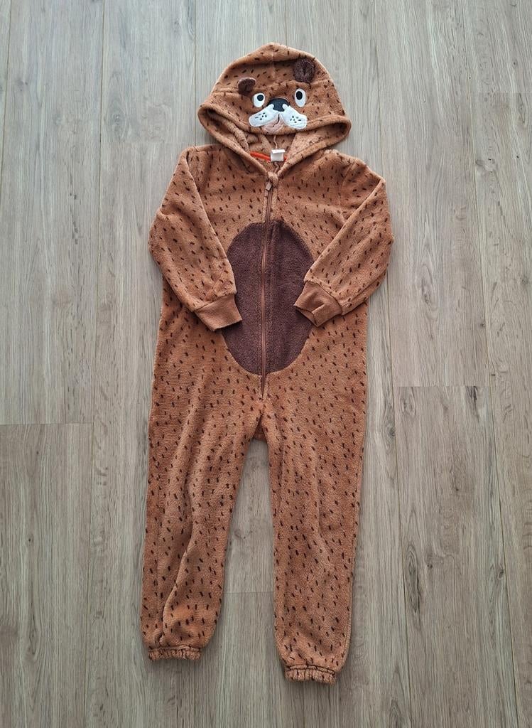 Onesie hond maat 110/116, Kinderen en Baby's, Kinderkleding | Maat 110, Ophalen of Verzenden, Zo goed als nieuw, Hema, Jongen of Meisje