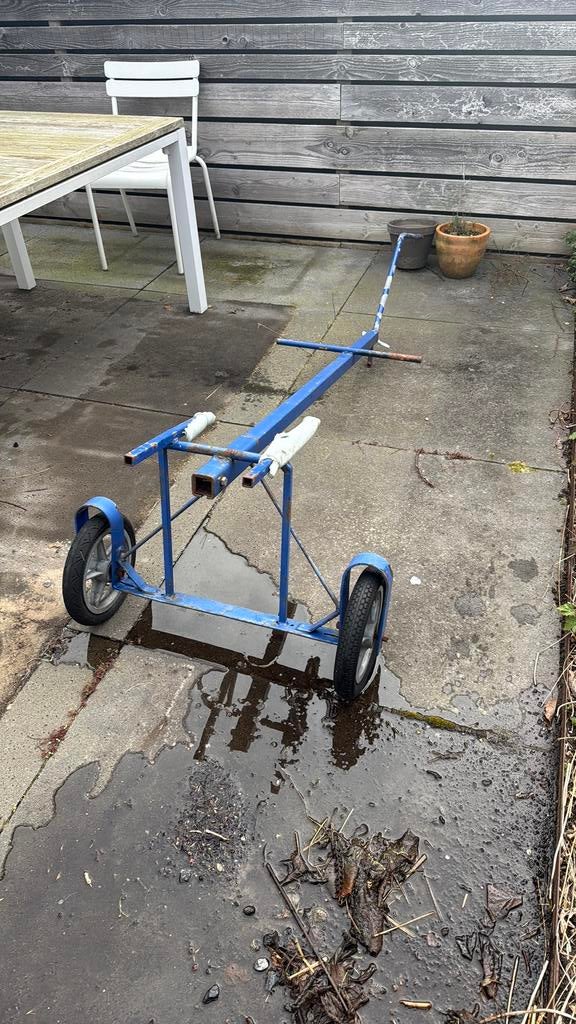 Surfplank drager voor achter fiets of brommer, Ophalen, Gebruikt