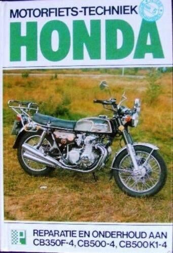 werkplaatshandboek HONDA CB350F en CB500F en K; *NIEUW BOEK*, Motoren, Ophalen of Verzenden, Honda