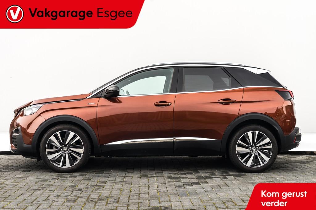 Peugeot 3008 1.2 131 PK PureTech GT Line| D-B Riem is VV | T, Stof, Gebruikt, 1199 cc, Origineel Nederlands