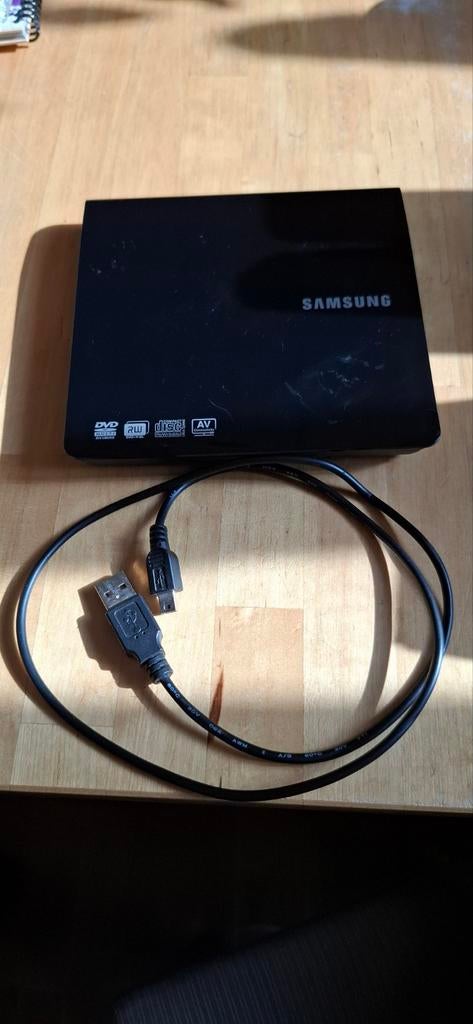 Samsung Externe DVD writer SE-208 - Gebruikt, Computers en Software, Optische drives, Ophalen of Verzenden, Gebruikt, Extern, Dvd