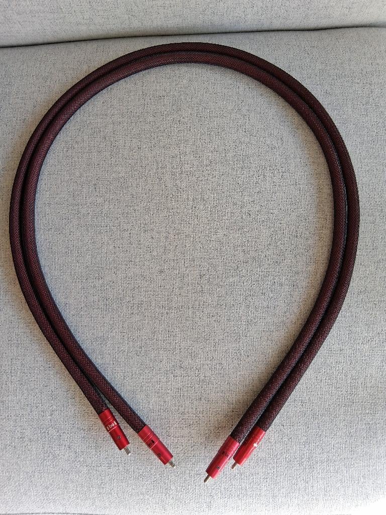 Audioquest Anaconda 1m rca, Ophalen of Verzenden, Zo goed als nieuw, Minder dan 2 meter, Interlink-kabel