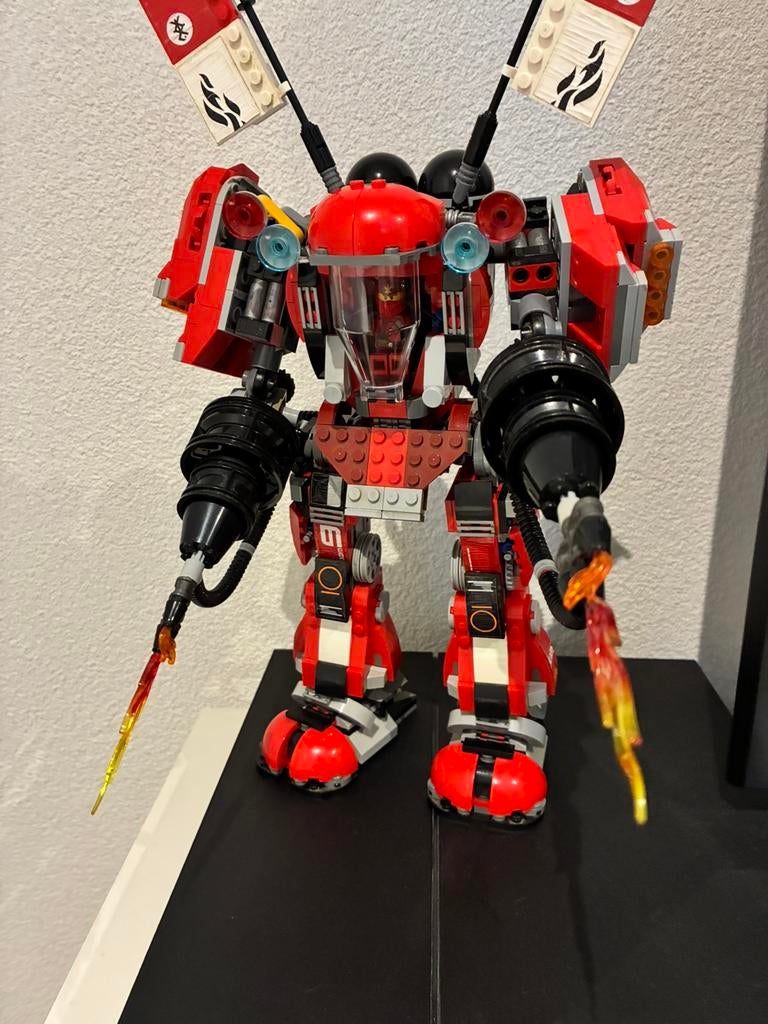 Lego ninjago - Fire Mech - 70615, Ophalen of Verzenden, Zo goed als nieuw