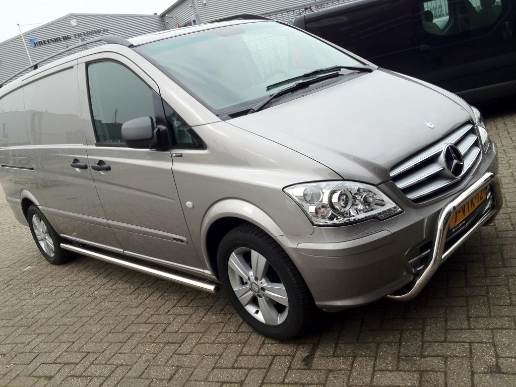Mercedes-Benz Vito W639 (na 2003) Sidebars ronde buis, Niet ingevuld, Niet ingevuld, Niet ingevuld