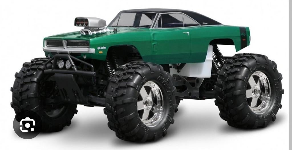 HPI #7184 - 1969 Clear DODGE CHARGER BODY - nieuw, Ophalen of Verzenden, Nieuw, Overige schalen