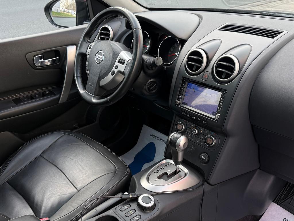 Nissan Qashqai +2 2.0 Tekna 4WD - 7 PERS - PARKEER CAMERA -, Auto's, Automaat, Gebruikt, Zwart, USB