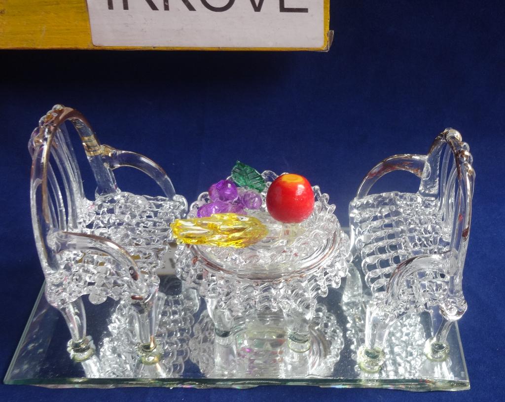 KRISTAL EETKAMER * Kunst Werk!, Verzenden, Zo goed als nieuw, Kristal, Beeldje(s)