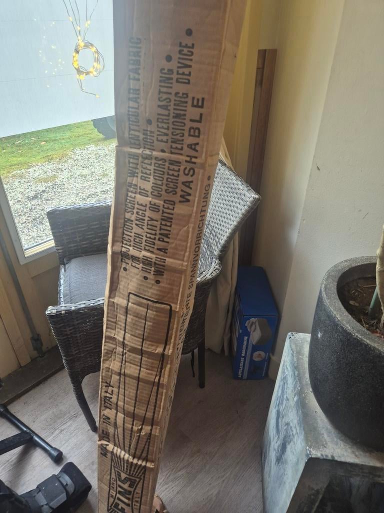 Projectiescherm met Lenticulair Doek - Hoge Kwaliteit, Ophalen of Verzenden, Nieuw