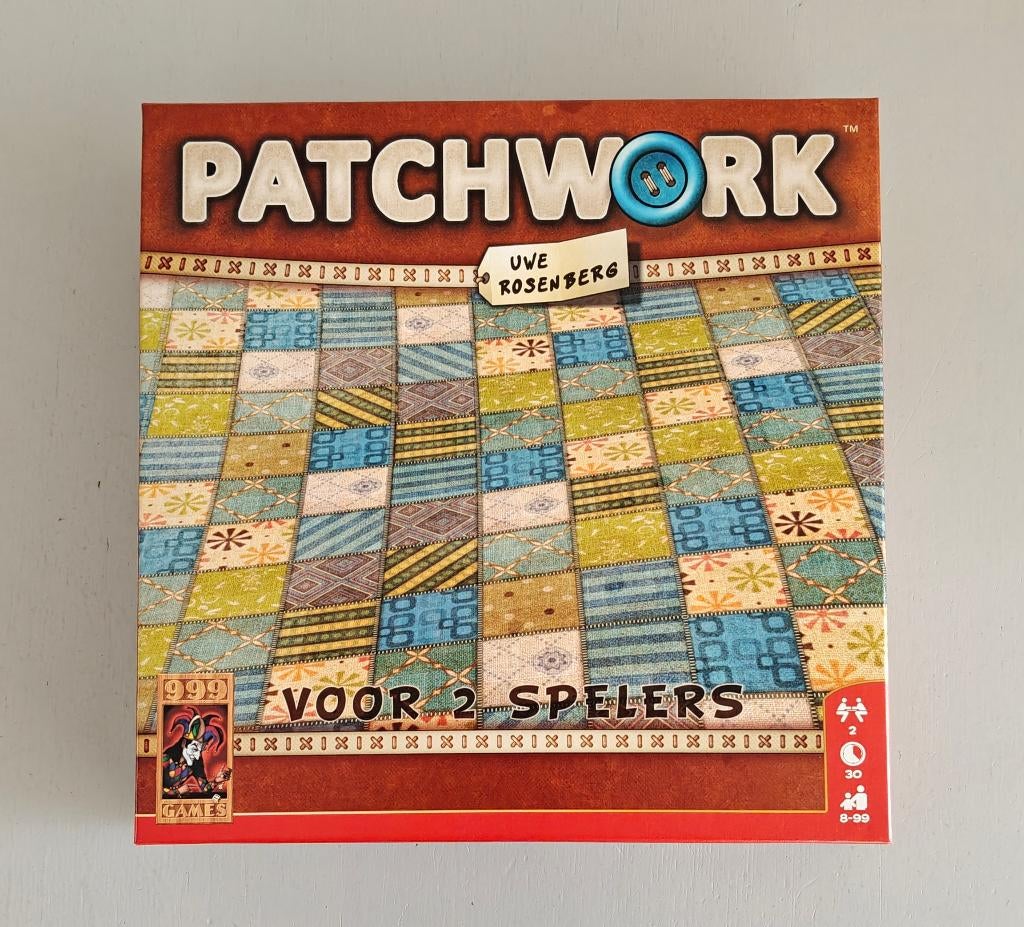 PATCHWORK, Ophalen of Verzenden, Zo goed als nieuw, 999 Games bv