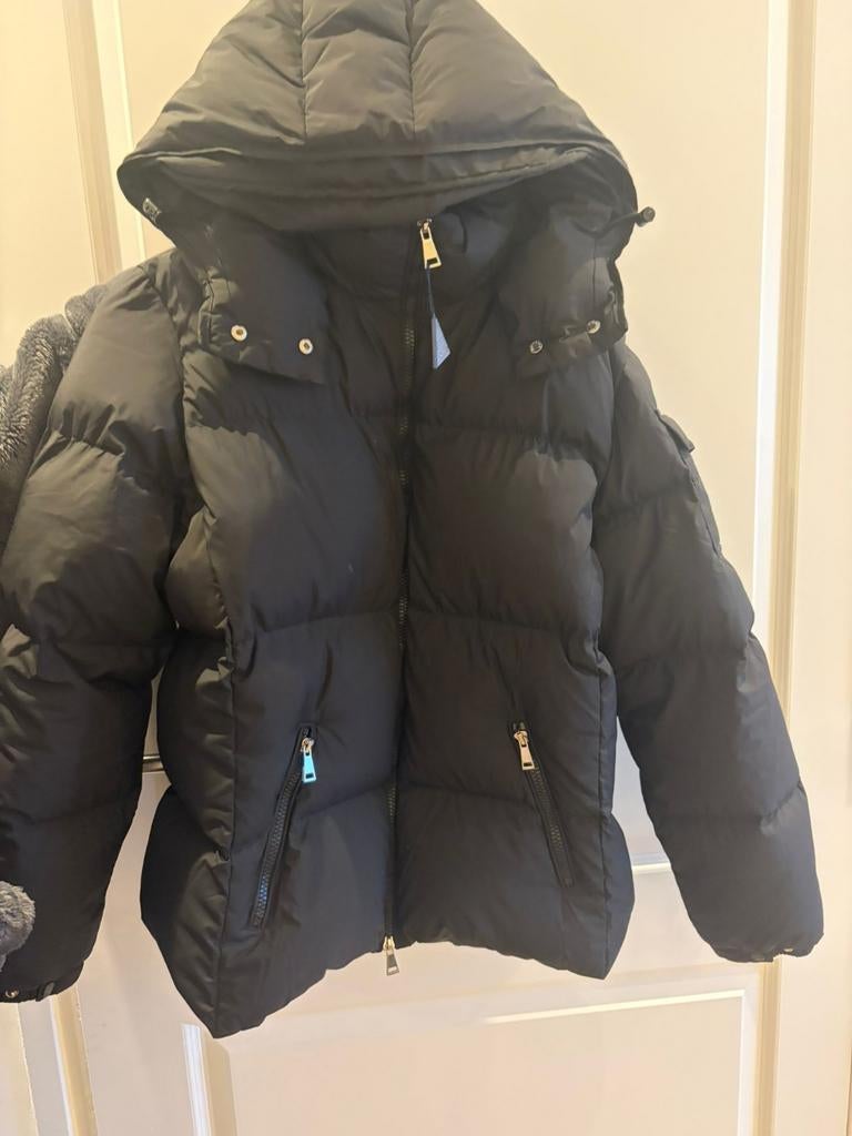 Moncler Dames Jas Zwart Maat 3 (M), Maat 38/40 (M), Zwart, Moncler, Ophalen of Verzenden