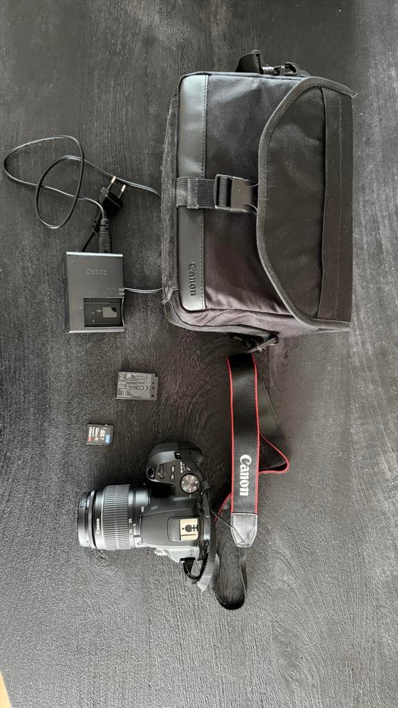 Canon EOS 250D spiegelreflexcamera met 18-55mm lens, Spiegelreflex, Canon, Ophalen of Verzenden, Zo goed als nieuw